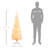 Pre-Lit Slim Noble Fir Artificial Christmas Tree With LED Lights And Tips