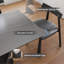 Table de salle à manger rectangulaire moderne en pierre frittée avec base piédestal-116190951-116190948