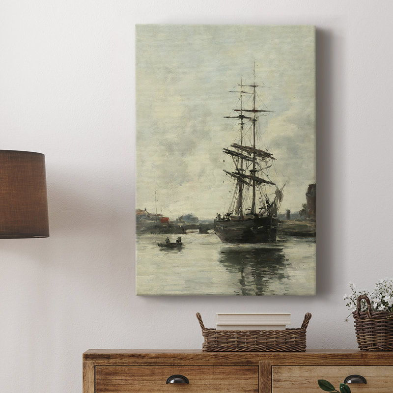 Impression nautique rétro XLI - galerie Cavas sur mesure