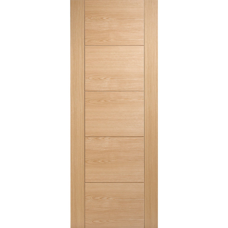Vancouver 5P Pre-finished Oak Doors 610 x 1981 FD 30, Oak