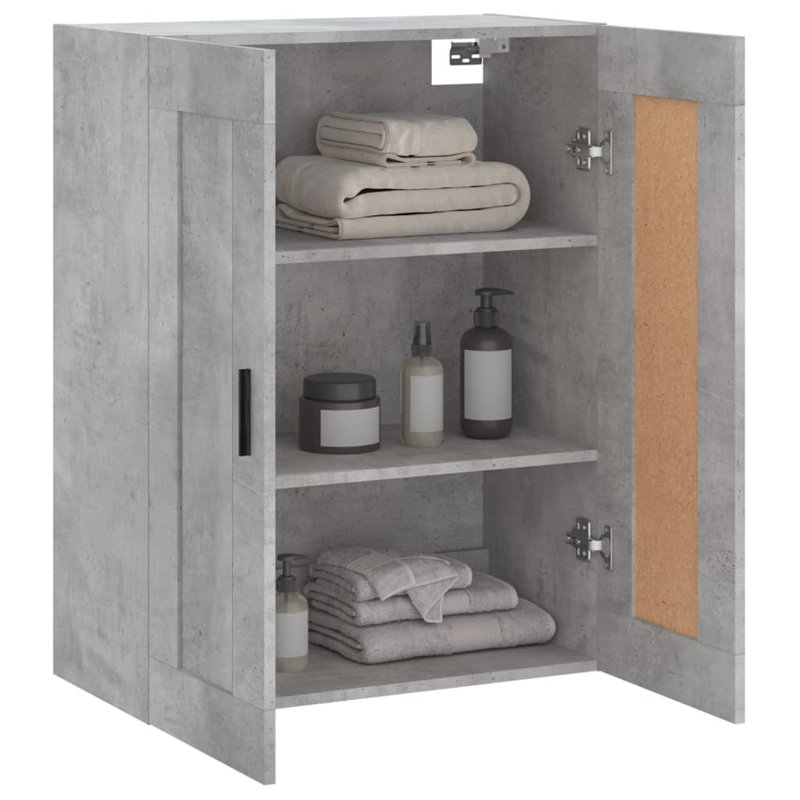 Houtzdale Bathroom Cabinet, Concrete Grey