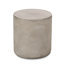Table d'appoint d'extérieur moderne en béton léger et moderne, sans table de bout décorative pour patio
