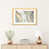 Toile avec cadre en bois beige n'est pas disponible