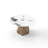 7 - Piece Stone Top Pedestal Dining Set-2099820993-2102917769