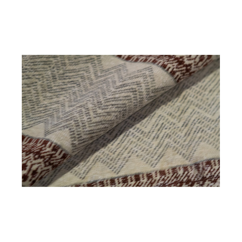 Wool Striped Area Rug