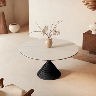 Round unique simple dining table