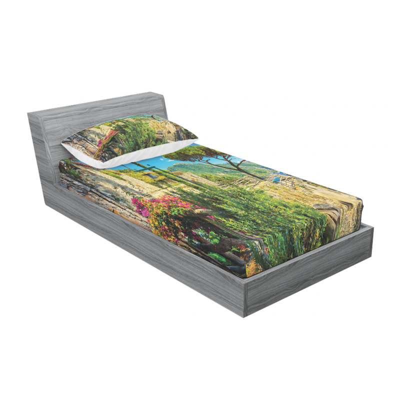 Microfiber Sheet Set, Twin Sheet Set + 1 Pillowcase