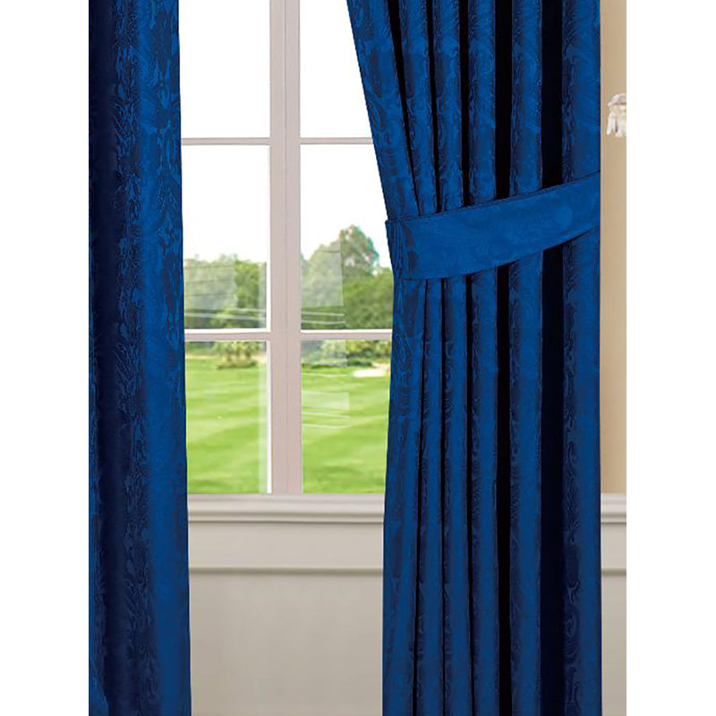 Tremblay Eyelet Room Darkening Curtains, Width 168 x Drop 183cm