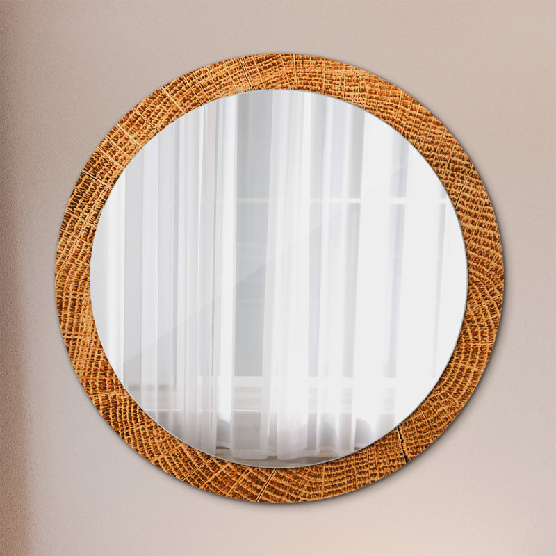 Huldar Glass Flat Wall Mirror