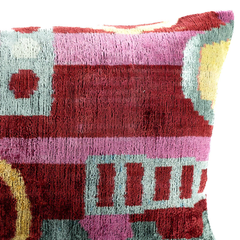 Oreiller en velours de soie Pippa 16 "x 24"