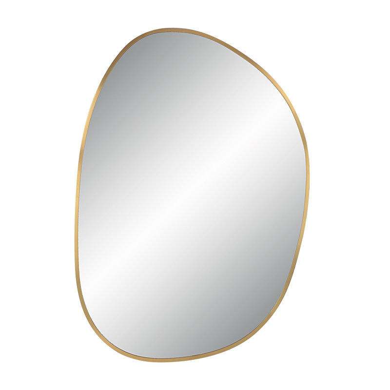 Camiyah Iron Novelty Wall Mirror