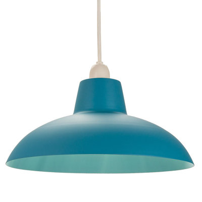 Industrial Retro Designed Matt Curved Ceiling Pendant Light Shade