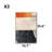3 Piece Mid-Century Modern Abstract MDF Wall Decor Set