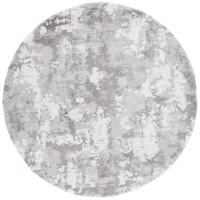 Century 300 Performance Abstract Rug, Round 6'7"