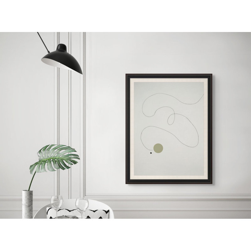 Abstract Print by Studio L57 Schemata, 22.25" H x 18.25" W