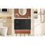 Meuble-lavabo mural 36 po, armoire de rangement flottante avec 2 tiroirs, lavabo simple en céramique 3 trous, armoire moderne avec tablette réglable-1585338858