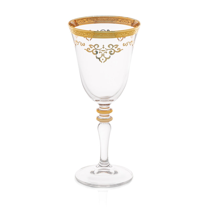 À pied en verre 8 oz