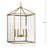 Hillcrest 4 - Light Dimmable Square / Rectangle Chandelier-94230748-94230749