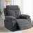 Power Recliner Glider Chair With Bluetooth Speaker 270 Degree Swivel With LED Light Side Arm With Storage Pockets USB+Type C Charging Port Button Control Retractable Footrest Adjustable Backrest DG-1102132641