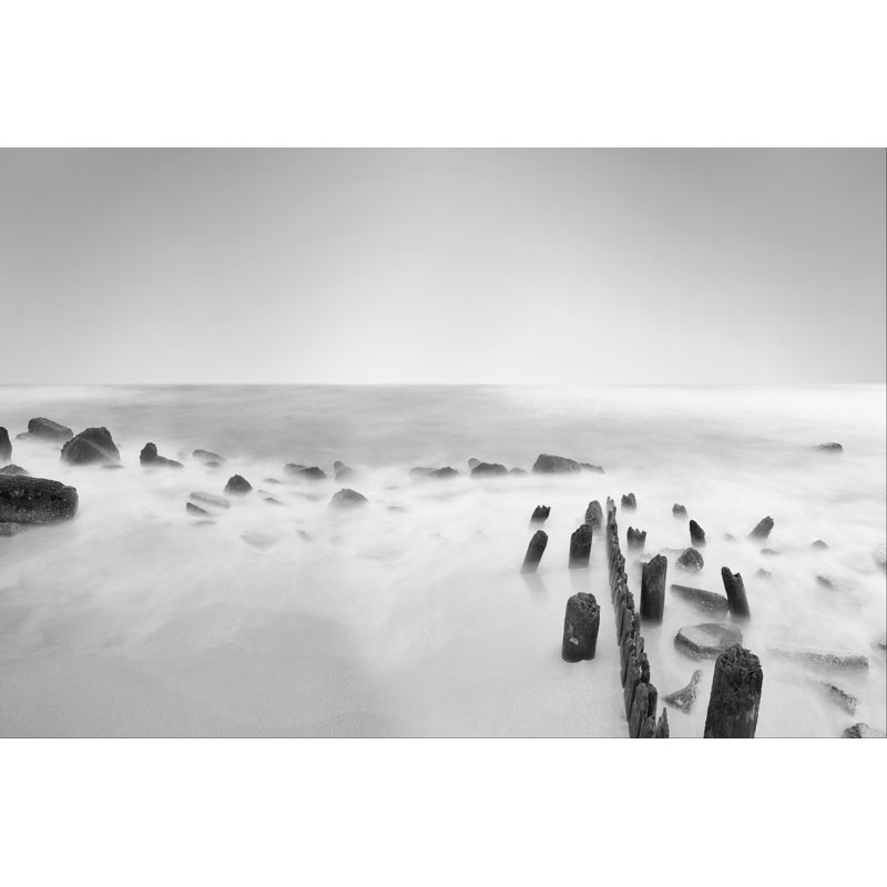 Black & White Water III, H 8 po x l 12 po x P 1,25 po