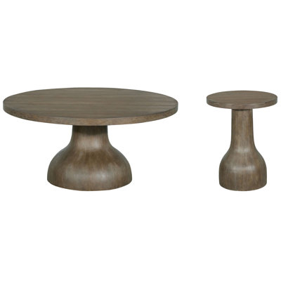 Lexington Round Cocktail Table With Accent Table