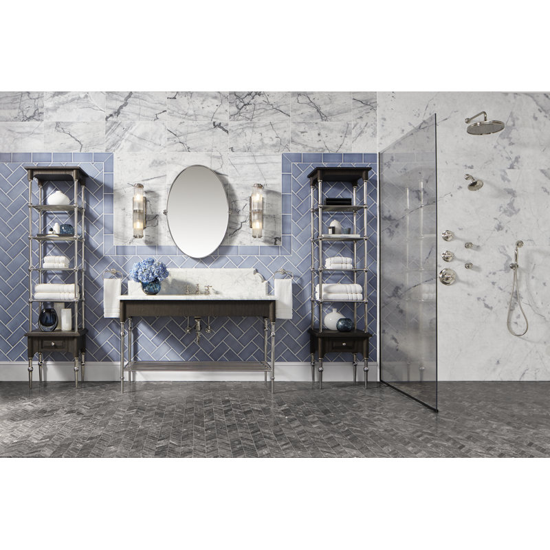 Craft Series Pivot Bathroom / Vanity Mirror, Polished Stainless Steel