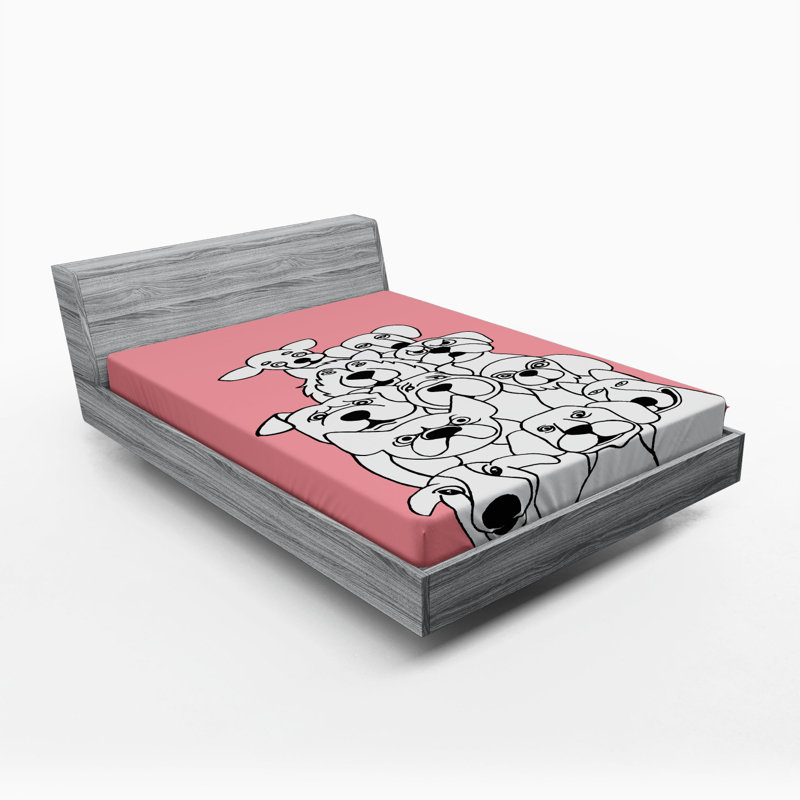 Dog Fitted Sheet, Full Fitted Sheet