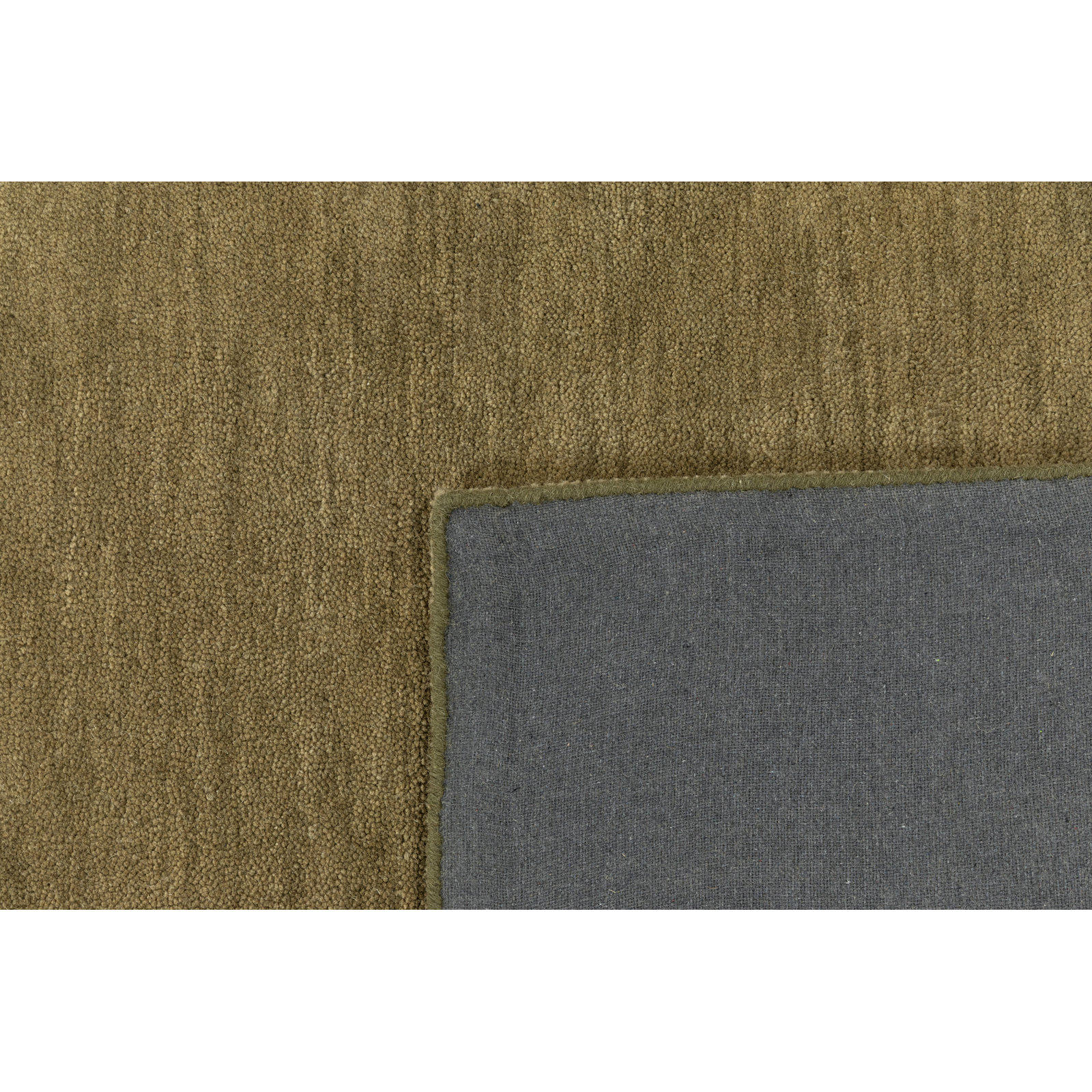 Hand-Tufted Geometric Wool Rug, 2'x3', Green