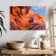 Vue du ciel d'Alvord Antelope Canyon