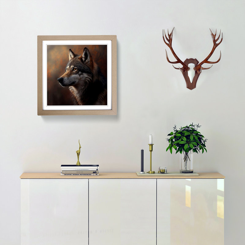 Wolf Realism - Framed Print