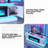 70" Fireplace Tv Stand With 40" Electric Fireplace – Modern Media Console With Dual Led Lights & Built-In Power Outlet For Tvs Up To  65/75/80 Inch Tvs, High Gloss Gaming Entertainment Center,  For Living Room-1426918109-1410716421