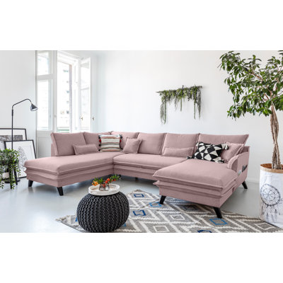 Charming Charlie Upholstered Corner Sofa