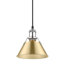 Luminaire suspendu conique à 1 lumière Weatherford-660949726-660949722-660949696