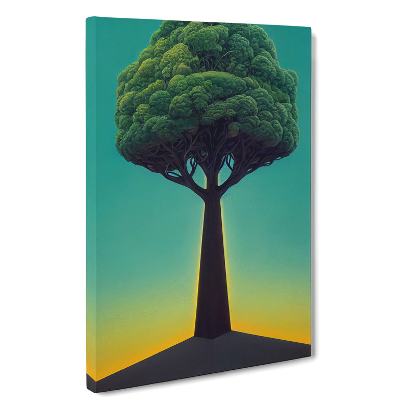 Awesome Tree No.2 - Wrapped Canvas Print, 50cm H x 35cm W x 3cm D