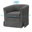 Fauteuil demi-tonneau pivotant Ailen-1746124420