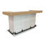 Bar Stapleton 78'' avec comptoir en quartz