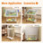 35"*27.17" Adjustable Wooden 1500 Piece Puzzle Table-125373223