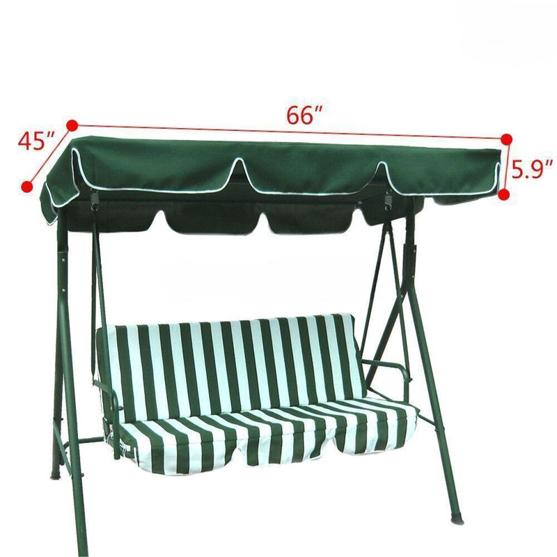 Replacement Canopy, Green, 5.6  ft. x 3.9  ft.