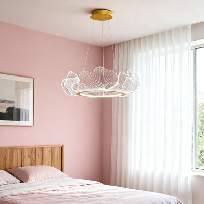 Led Dimmable Acrylic Chandelier
