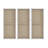 Heavily Embellished 3Piece Canvas Wall Art Set