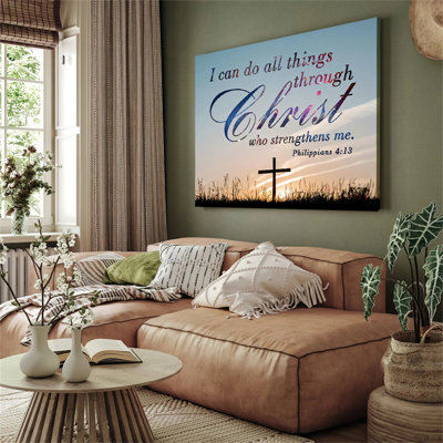 Christian Jesus Canvas Wall Art