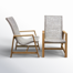 Demetri Teak Outdoor Lounge Chair