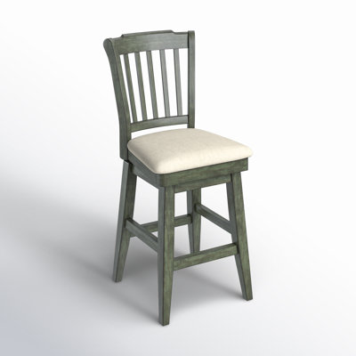 Marcotte Swivel Upholstered Counter Stool