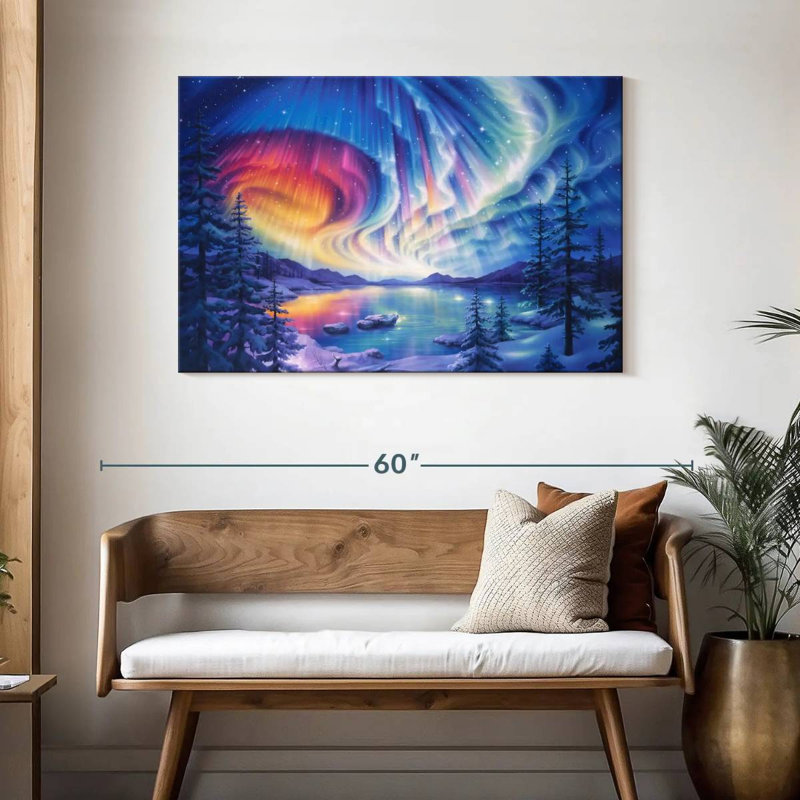 Enchanted Lake I, 30" H x 45" W