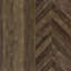 Armoire d'appoint à 8 tablettes en chêne rustique et bronze industriel