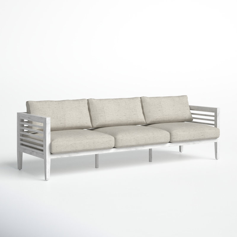 Canapé de patio avec coussins Torland, Parchemin de fréquence Sunbrella®
