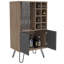 Rocklin Bar Cabinet low and compact