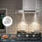 VIKIO 30" 600 CFM Ducted Wall Mount Range Hood in Stainless Steel with LED Lights, Baffle Filter and Gesture control
