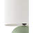 Ceramic Table Lamp with Linen Drum Shade-1343466498
