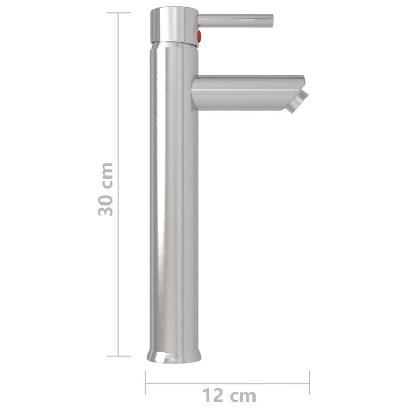 Leavy Mono Basin Mixer, Silver